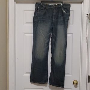 Marc Ecko Cut & Sew mens 36x32 blue Boot cut jeans
